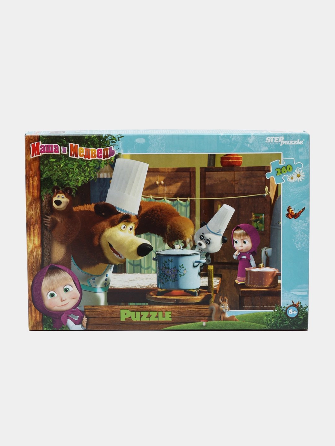 Mozaika "puzzle" 260 "Маша и Медведь - 2" sotib olish