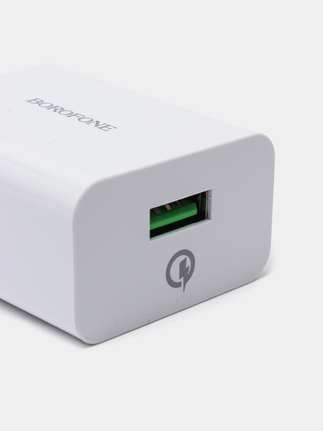 Borofone BA21A QC 3.0 18W quvvatlash uskunasi + Lightning kabeli onlayn