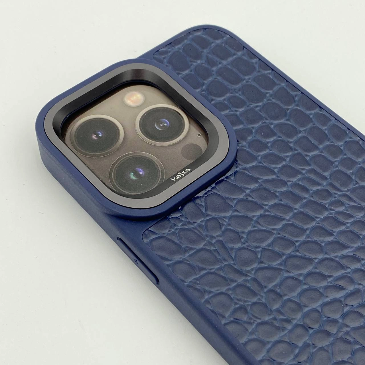 iPhone 15 Pro max uchun Kajsa Rock Pattern ko'k g'ilofi O'zbekistonda