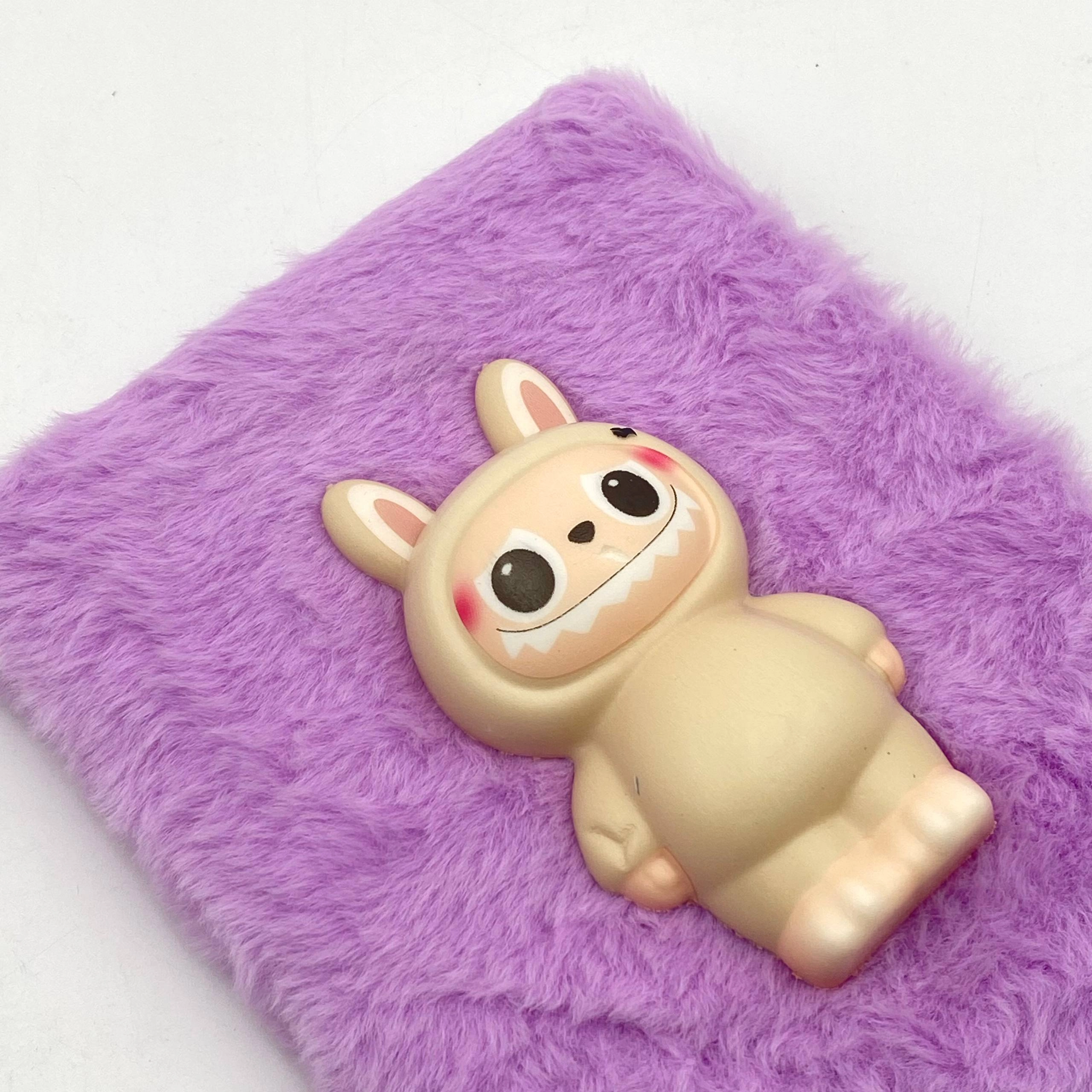 Пухлый блокнот Labubu (фиолетовый, розовый) недорого