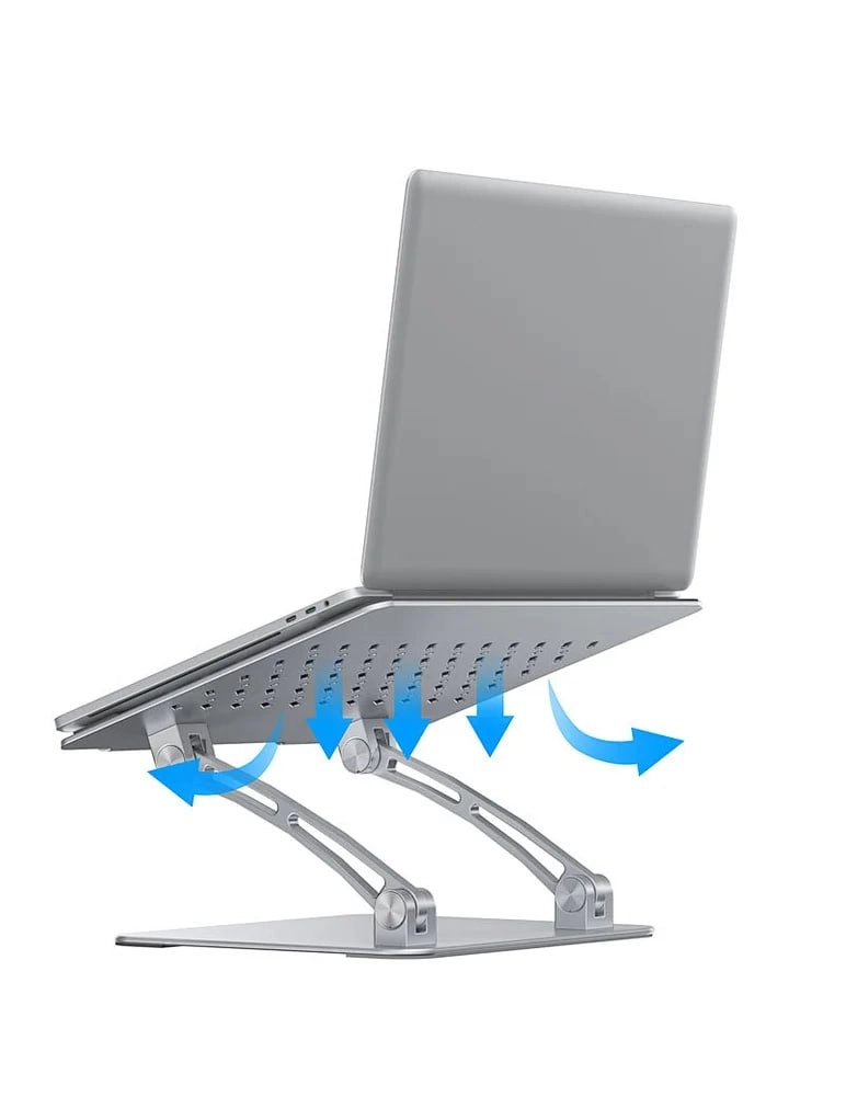 WIWU S700 ERGONOMIC ADJUSTABLE LAPTOP STAND noutbuk uchun taglik, Silver onlayn