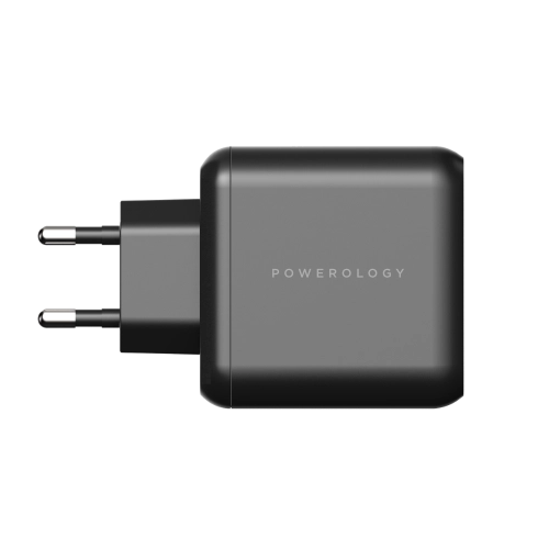 Powerology GaN 65W USB/Type-C quvvatlash uskunasi O'zbekistonda