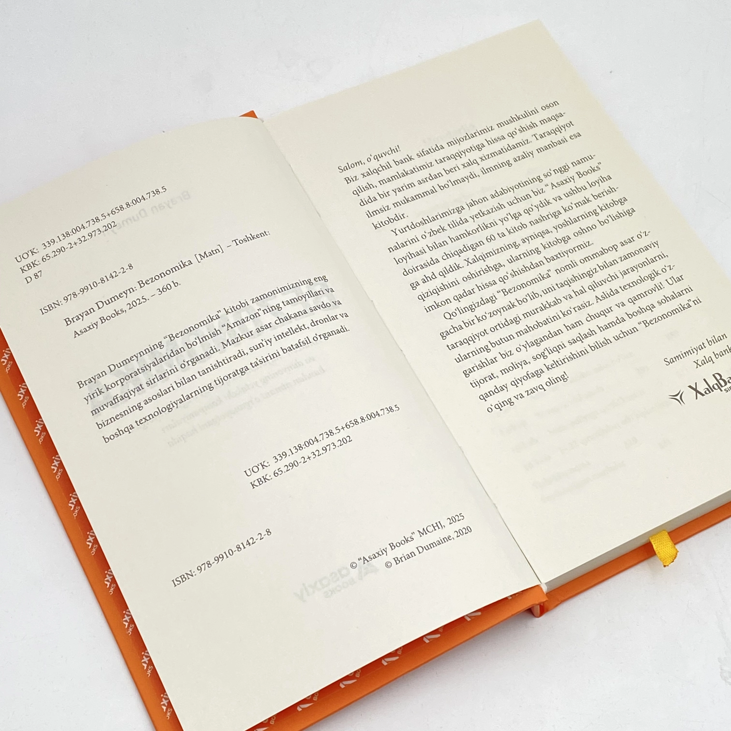 Brayan Dumeyn: Bezonomika yetkazib berish