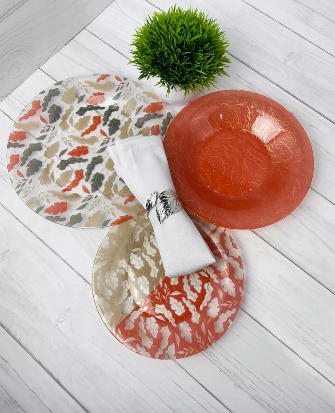 Luminarc Autumn Leaves 46 ta element Stol servisi (V1117) onlayn