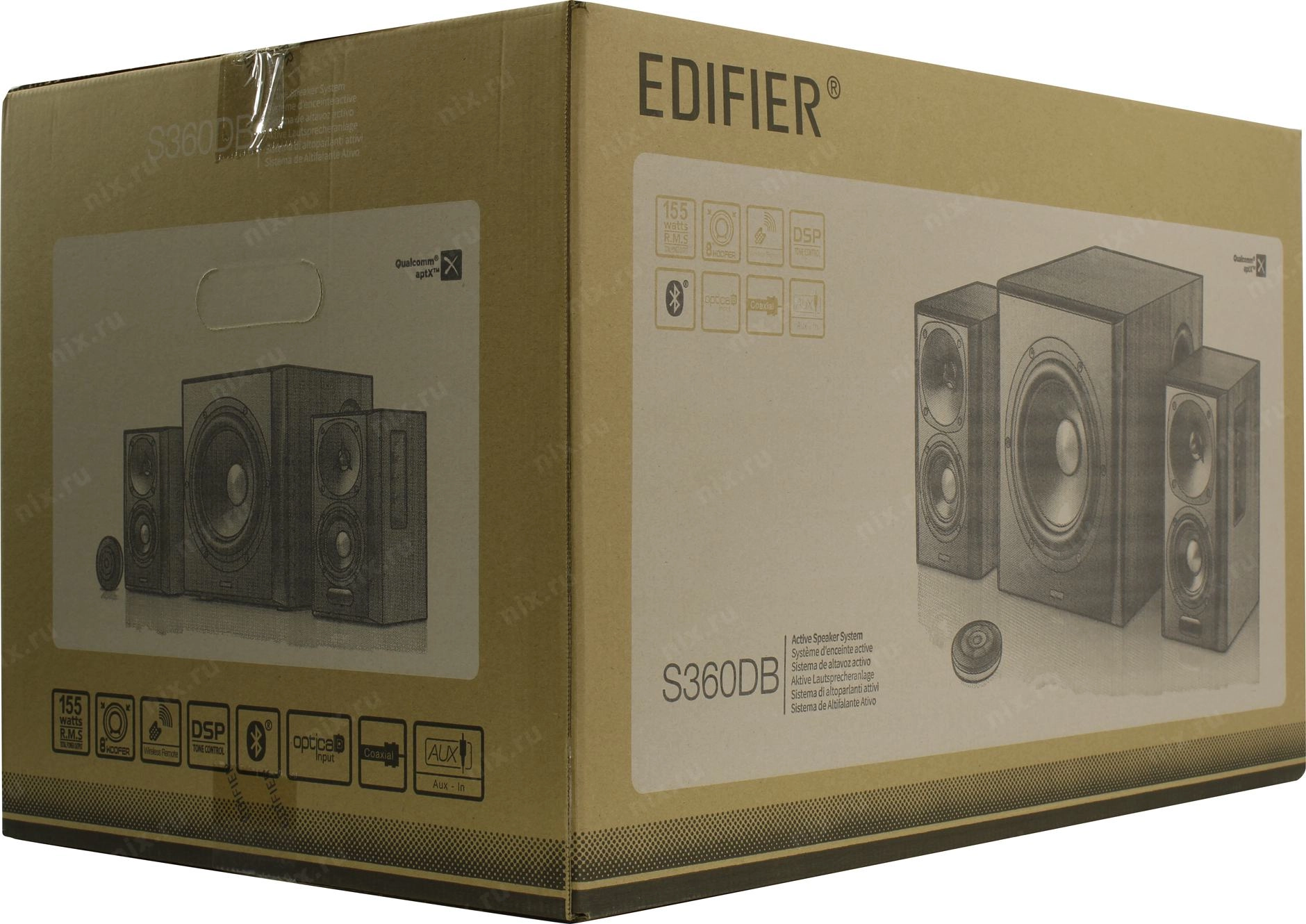 Edifier S351DB (Black) kompyuter akustikasi - rasm №4 Edifier S351DB (Black) kompyuter akustikasi O'zbekistonda