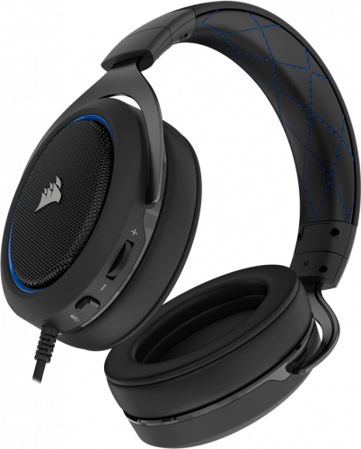 Компьютерные наушники Corsair HS50 Pro Stereo Gaming Headset (Blue) недорого