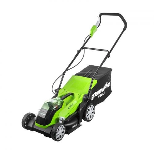 Газонокосилка аккумуляторная Greenworks G40LM35K4 купить