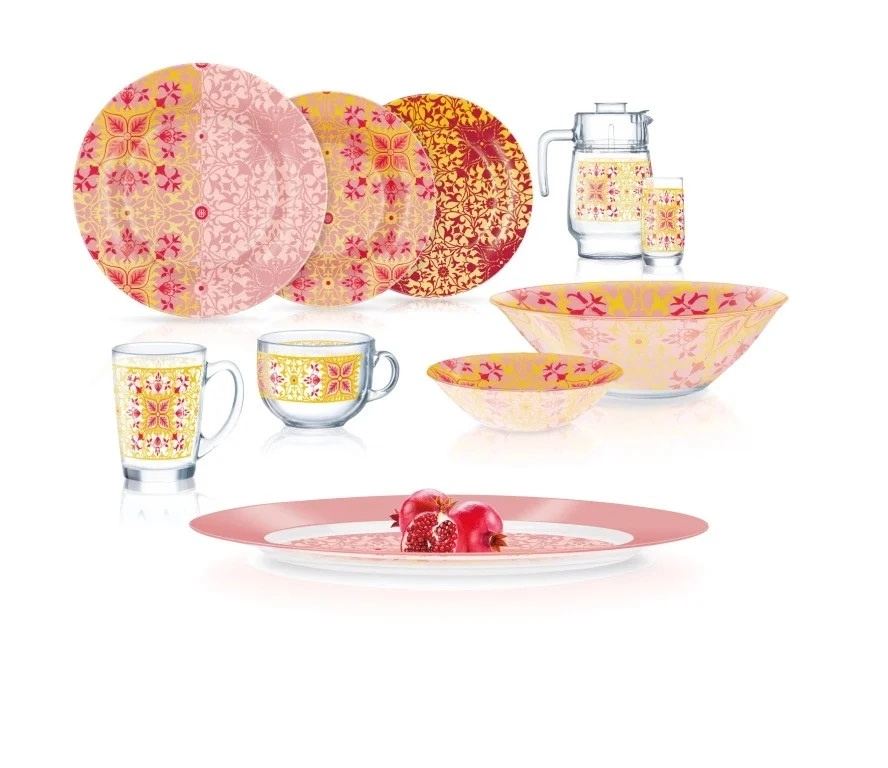 Столовый сервиз Luminarc ALONDRA ROSE 46 предметов купить