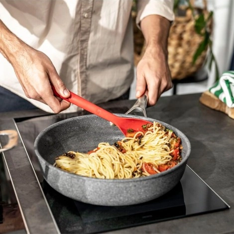 Сковорода Ballarini Salina Granitium глубокая с крышкой 28 см (1005151) недорого