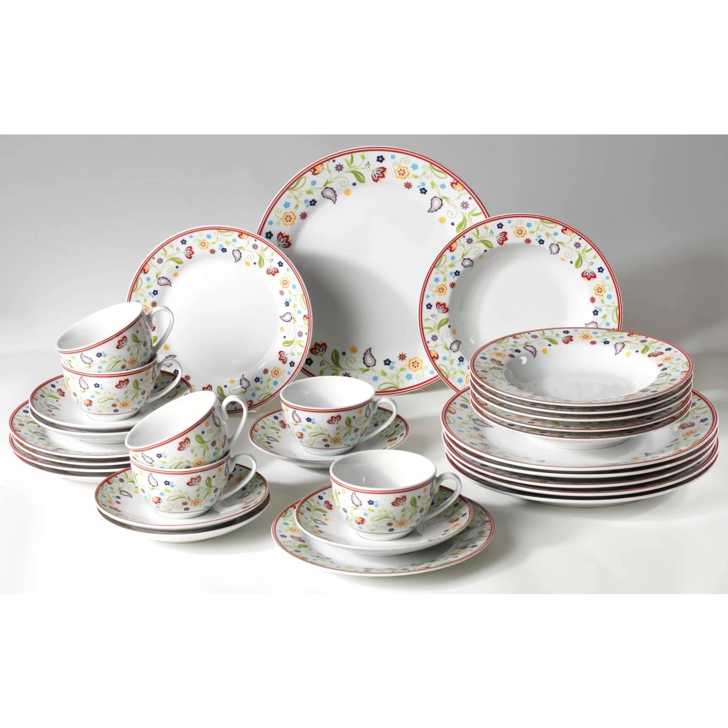 Kombinatsiyalangan qahva va kechki ovqat idishlar to'plami Shanti Ritzenhoff & Breker  44638 arzon