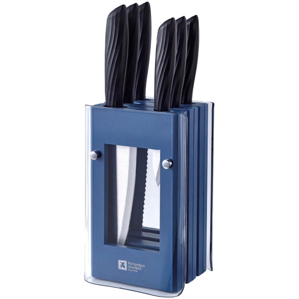 Комплект ножей Richardson Sheffield Spectrum - Lagoon 6, c подставкой R144AAK515K48 купить