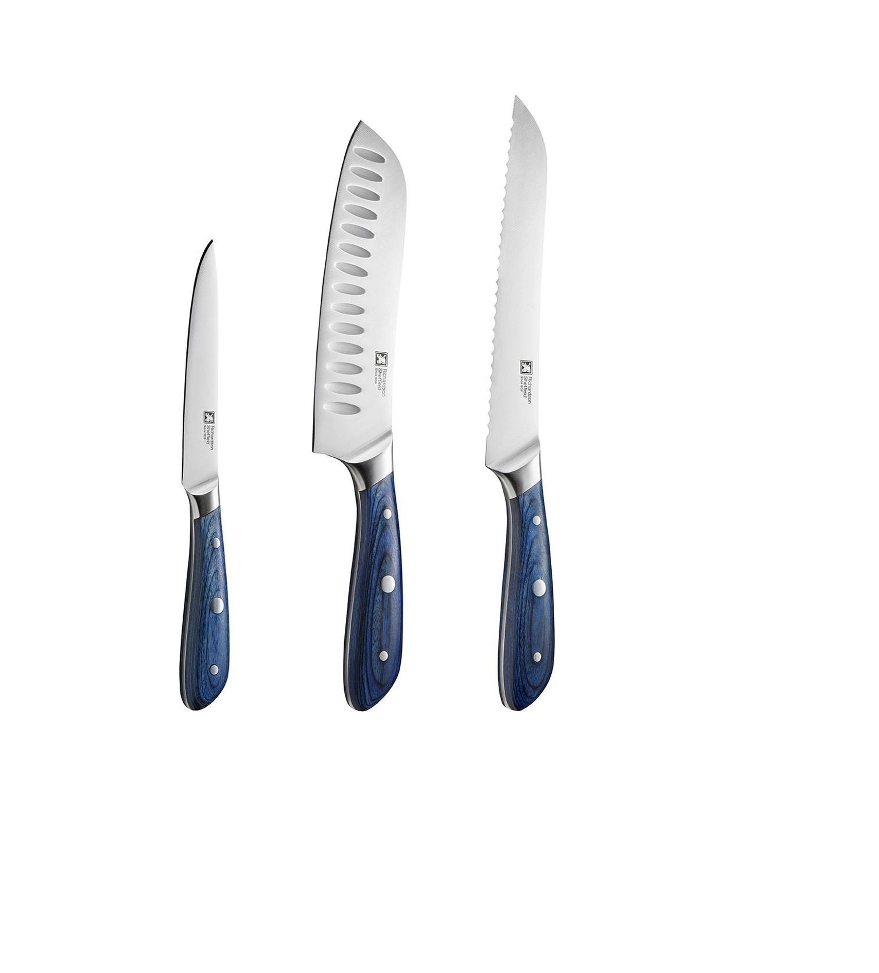Набор кухонных ножей Scandi Blue 3, RICHARDSON SHEFFIELD R095BLP573Z88 купить