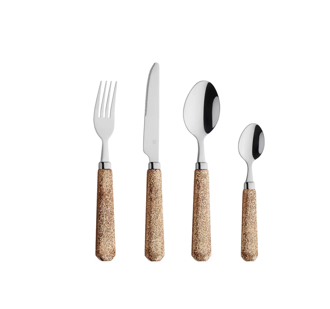 AMEFA "Glitter Gold 24" oshxona anjomlari to'plami, 2266GOT006C40 sotib olish