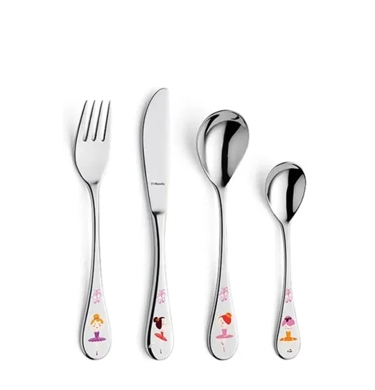 Amefa "Ballerina" bolalar oshxona anjomlar to'plami 432095G007A40 sotib olish