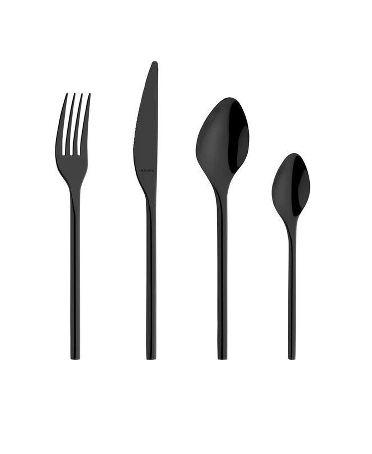 Набор столовых приборов Amefa Odense Black 16 пр. 6100ZTTR16B60 купить