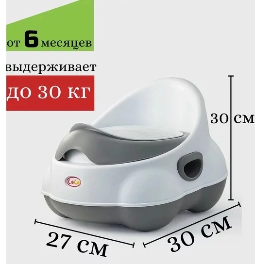 Детский горшок COCO "GEMMES CLASS PLAST" 215968394 недорого