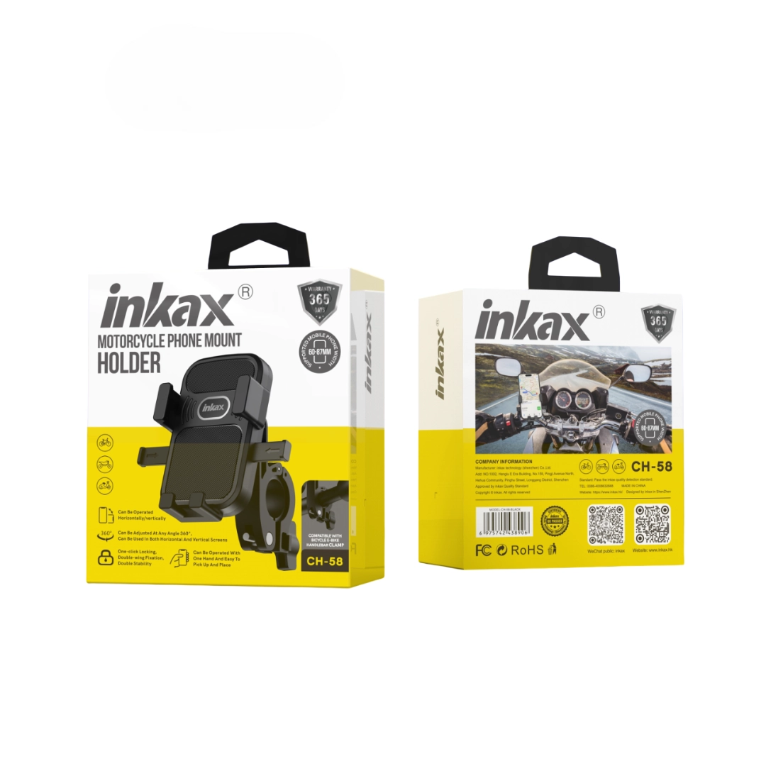 INKAX CH-58 avtomobil tutqichi, qora arzon