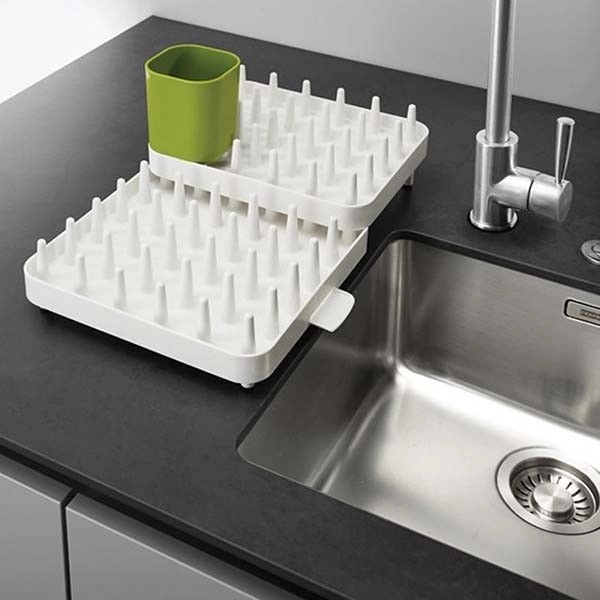 Регулируемая сушилка для посуды Joseph Joseph Connect Белая 85034 рассрочка