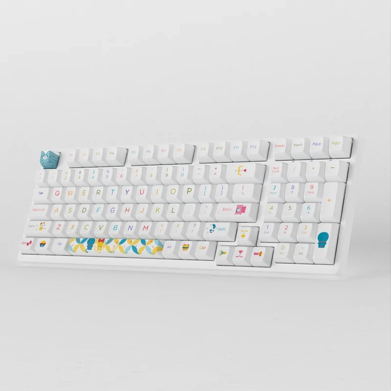 Клавиатура AKKO 3098B Doraemon Rainbow CS Jelly Pink RGB рассрочка