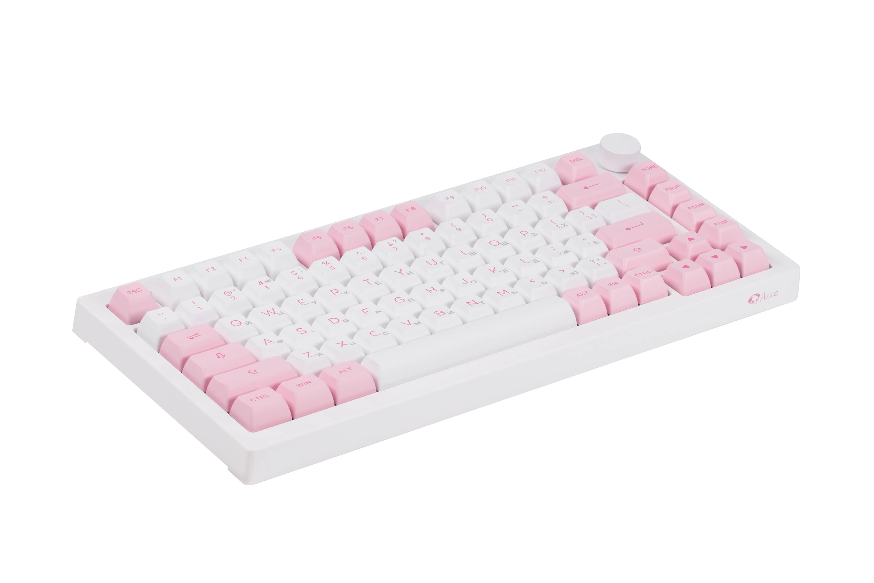 Клавиатура AKKO 5075B Plus Prunus Lannesiana CS RGB серебро рассрочка