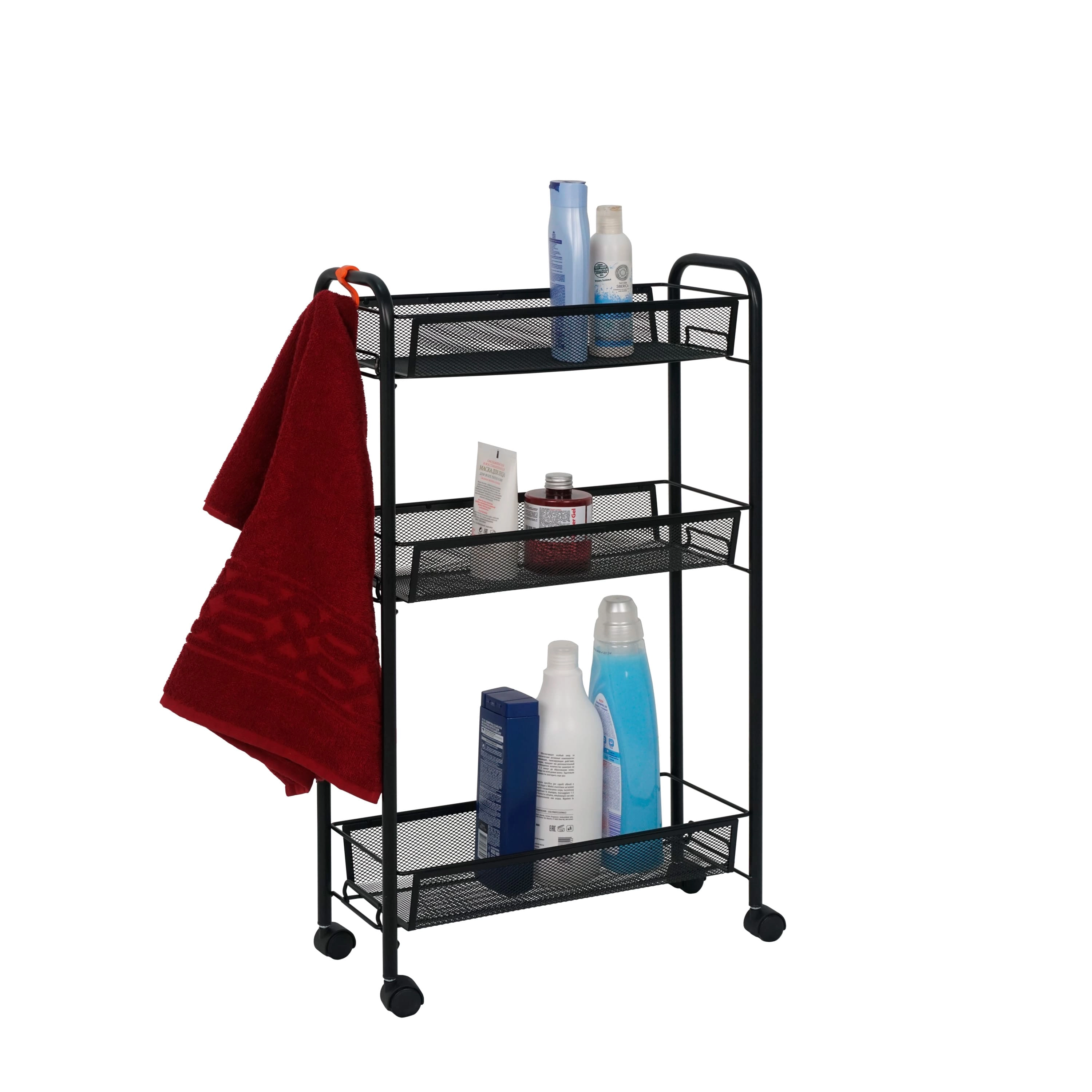 Этажерка Ладья 1К (Черный) рассрочка