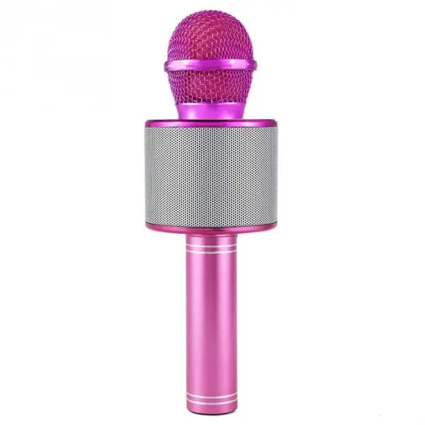 Микрофон WSTER WS-858 розовый недорого