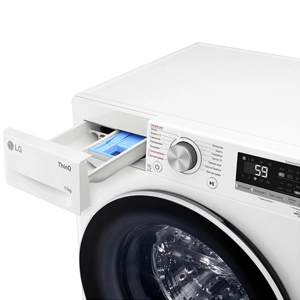 Стиральная машина LG TW4V5ES0W (AI DD) 11 Кг рассрочка