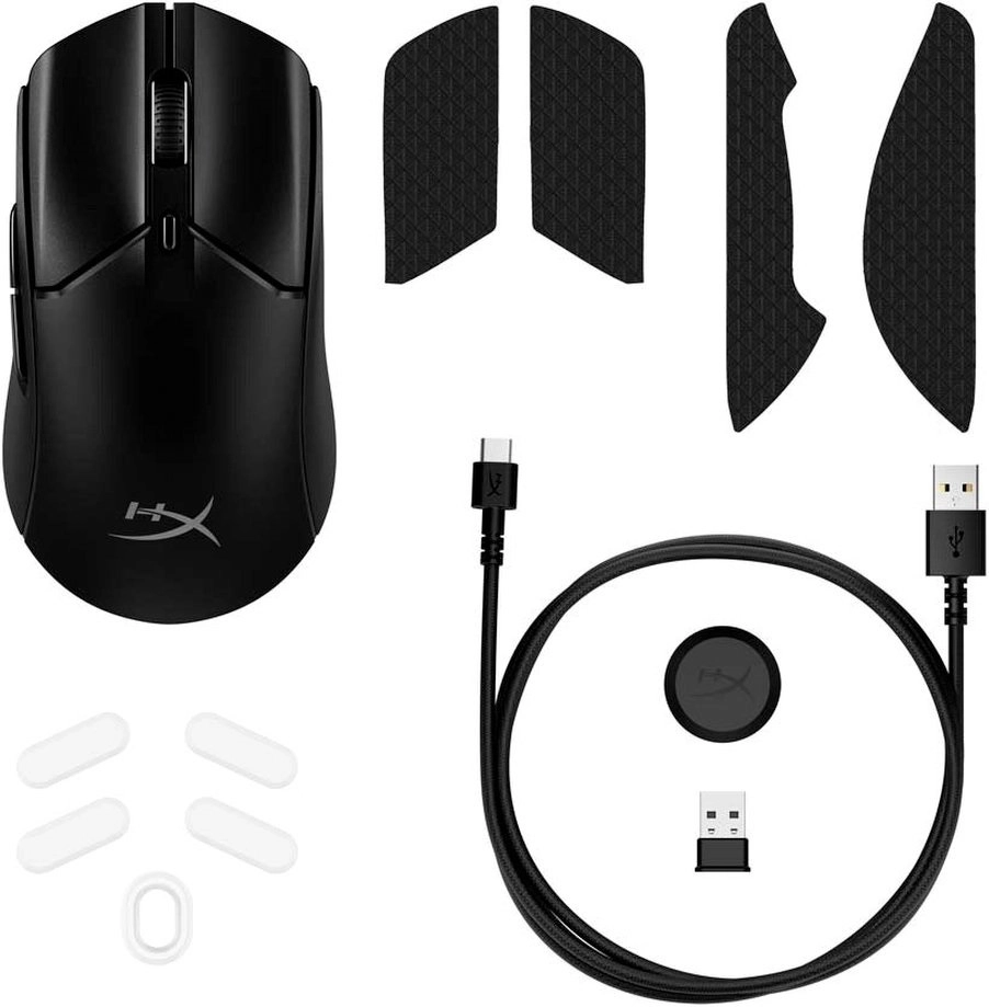 Игровая мышь HyperX Pulsefire Haste 2 WL, Black bo'lib to'lash