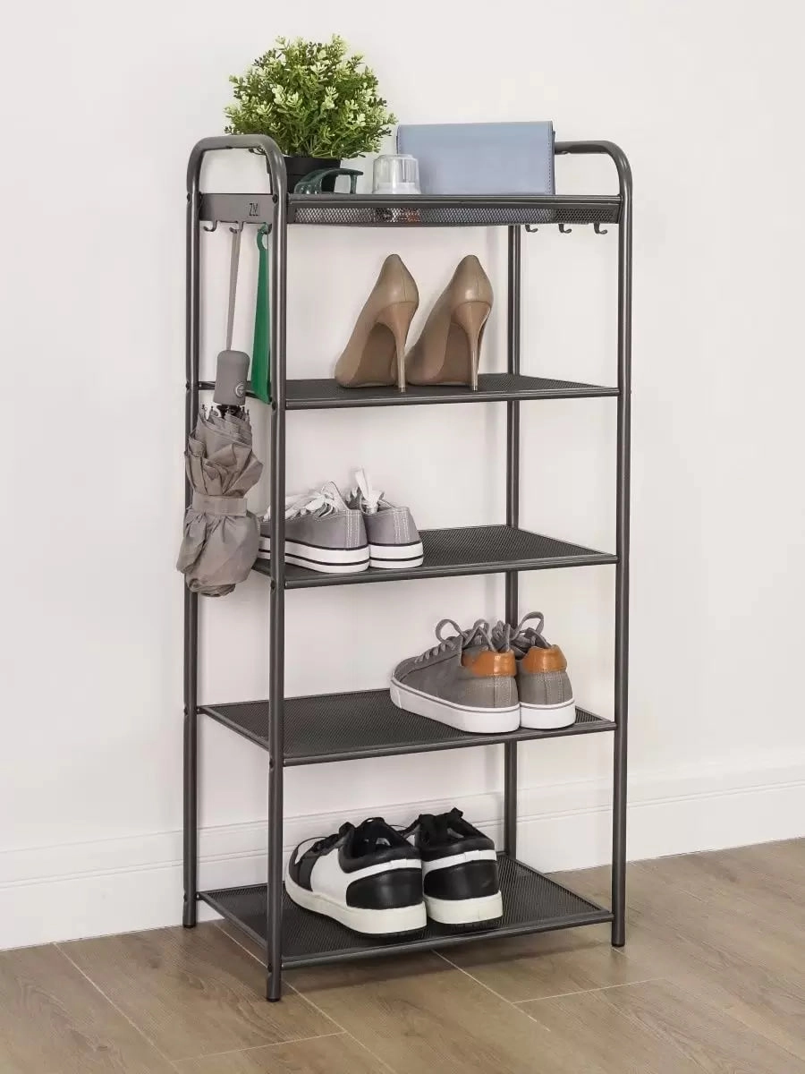 Подставка для обуви Верона 15 (VERONA 15 shoe rack) (Графит) быстрая доставка