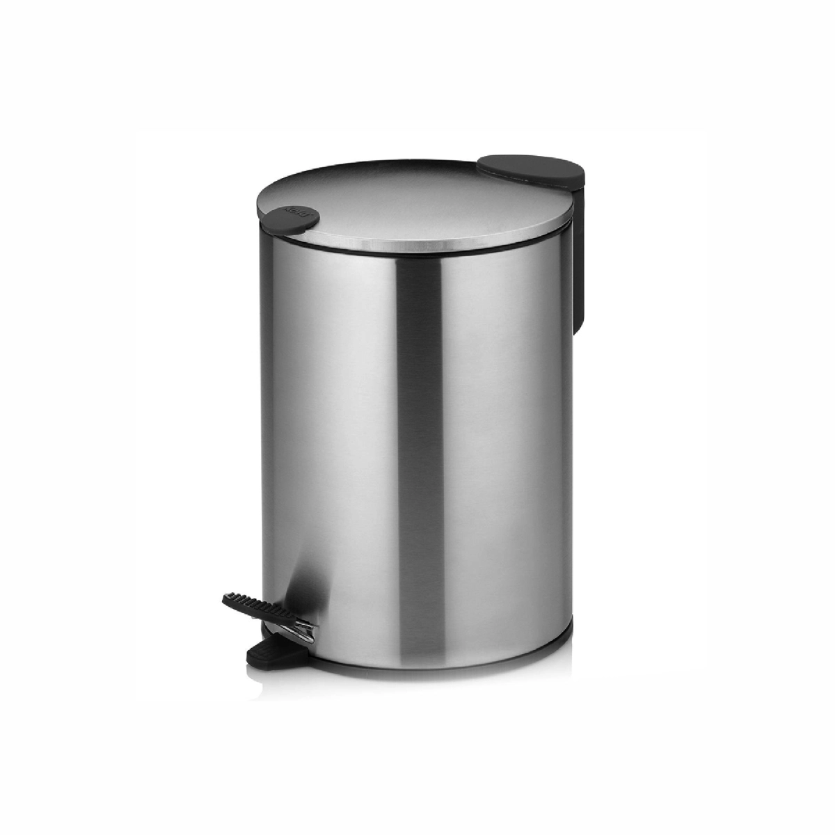 KELA Mats 3 litrlik pedal bilan ishlaydigan axlat chelak Elegant kumush 23615 sotib olish