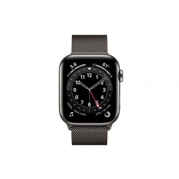 Смарт часы Apple Watch 6 GPS 44mm Milanese Black недорого