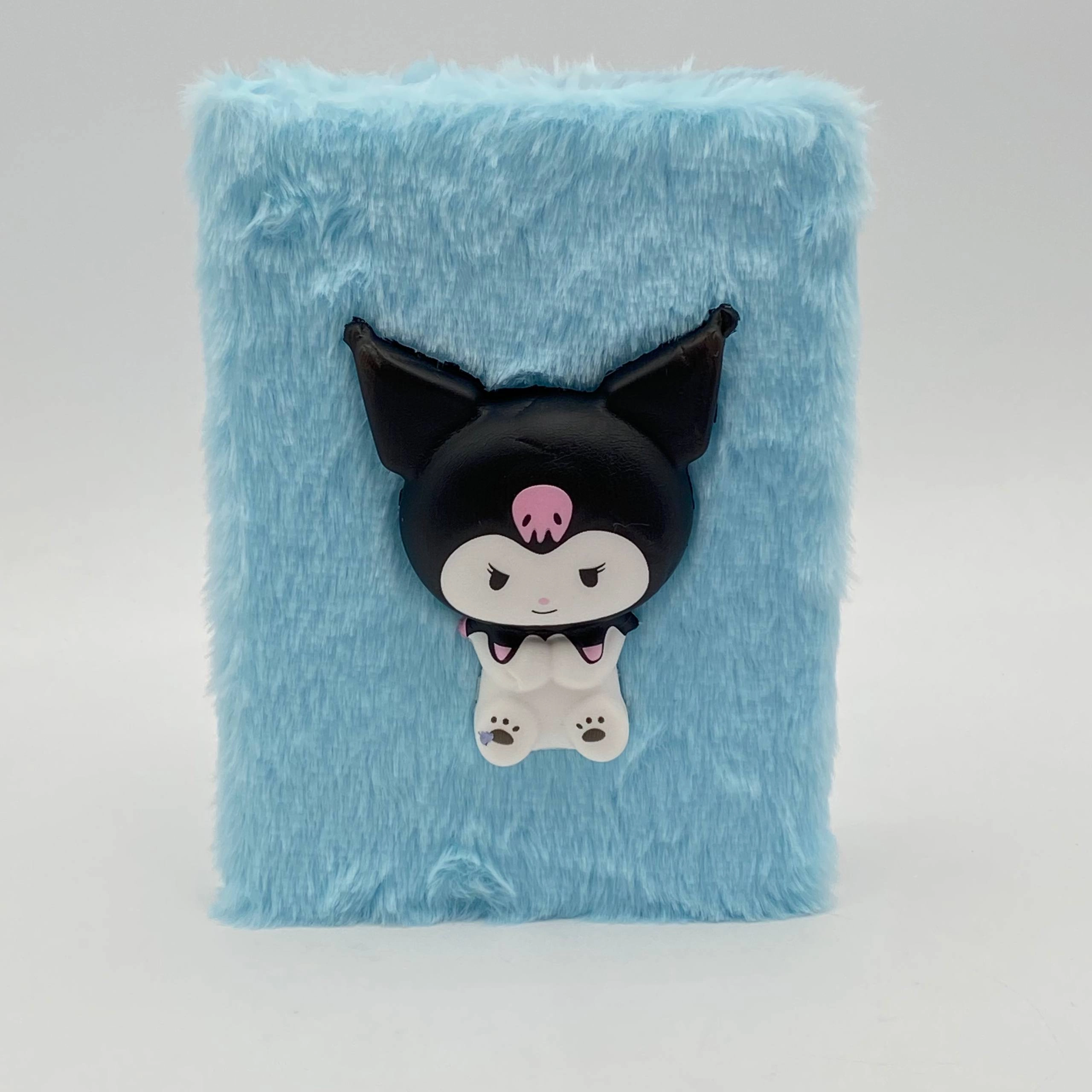 Пухлый блокнот Kuromi (розовый, голубой, фиолетовый) цена