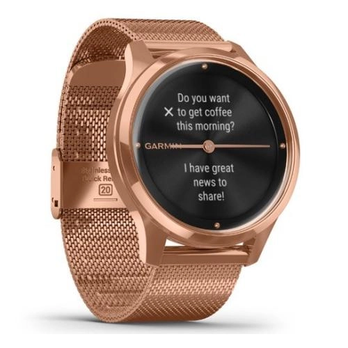 Смарт часы Garmin Vivomove Luxe недорого