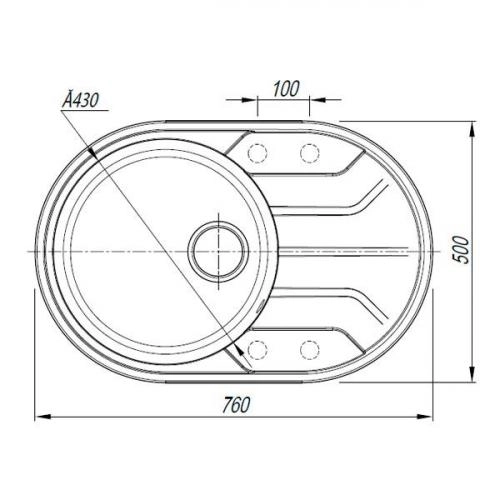 Goodwell GRS-R1001L 760 (Latte) oshxona rakovina-jo‘mragi arzon