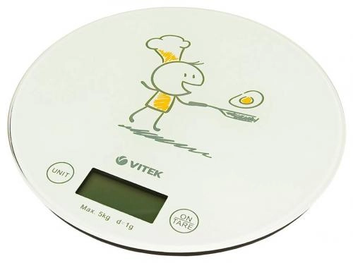 Кухонные весы VITEK VT-8018 - фото №3 Кухонные весы VITEK VT-8018 недорого
