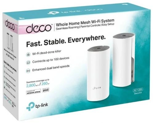 TP-LINK Deco E4 (2-pack) &ndash; Wi-Fi Mesh tizimi arzon