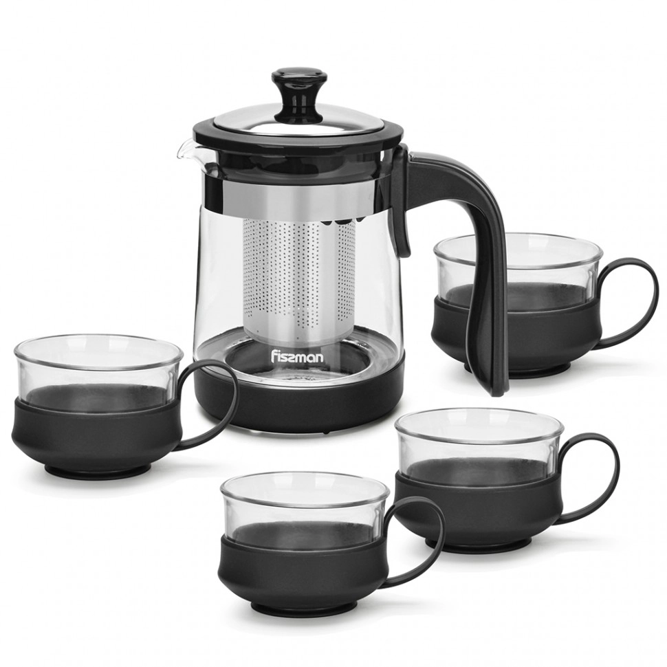 Fissman shishali choy to‘plami, 5 ta buyum arzon