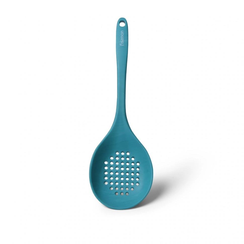 Fissman LUCRETIA teshikchali servirovka qoshig‘i, 34 sm (neylon+silikon) arzon