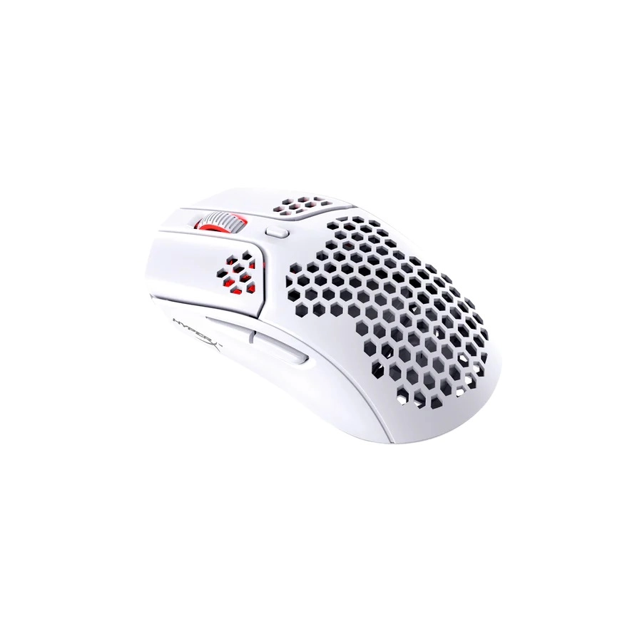 HyperX Pulsefire Haste oq simsiz o'yin sichqonchasi arzon