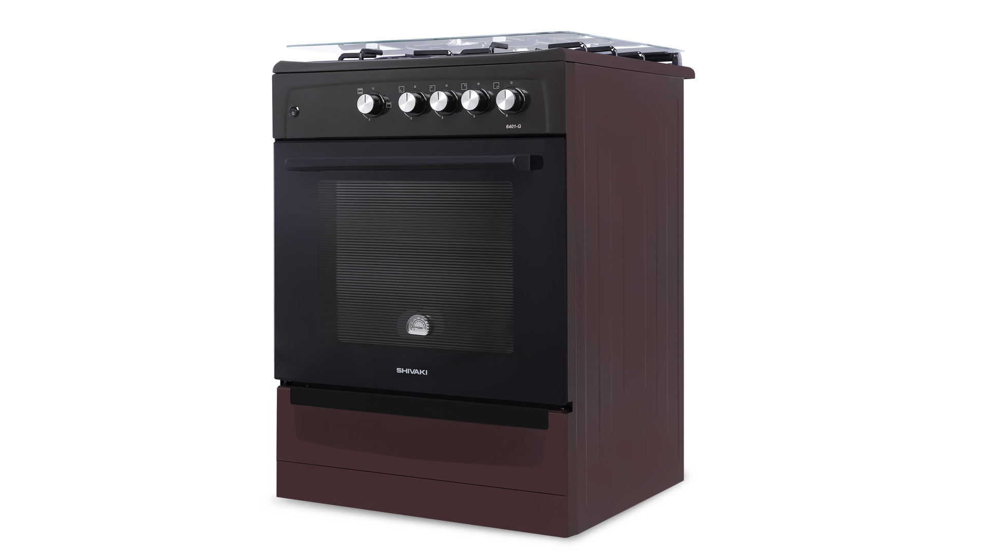 Shivaki 6401-G Jigarrang gaz plitasi arzon