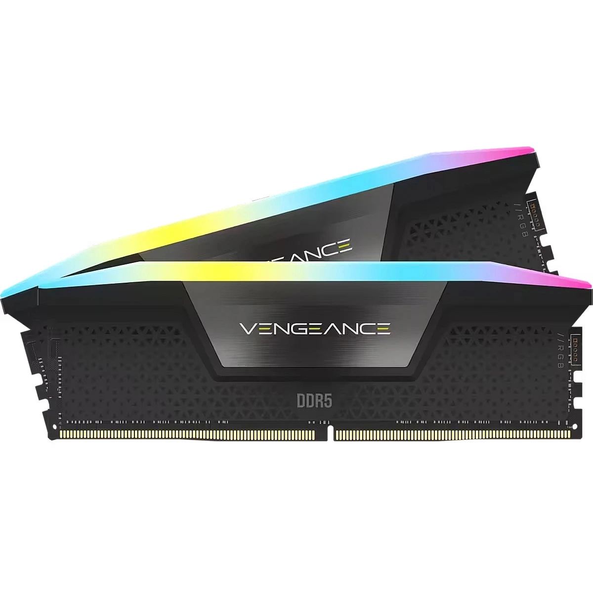 Corsair Vengeance RGB 64GB (2x32GB) DDR5 5200MHz C40 qora (noutbuk uchun) tezkor xotirasi arzon