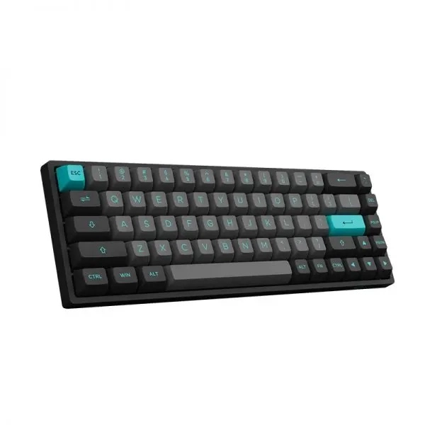Клавиатура Akko 3068B Plus Black&Cyan CS Jelly Black RGB недорого