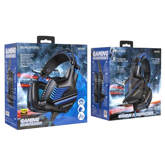 Borofone BO101 ko'k o'yin quloqchini O'zbekistonda