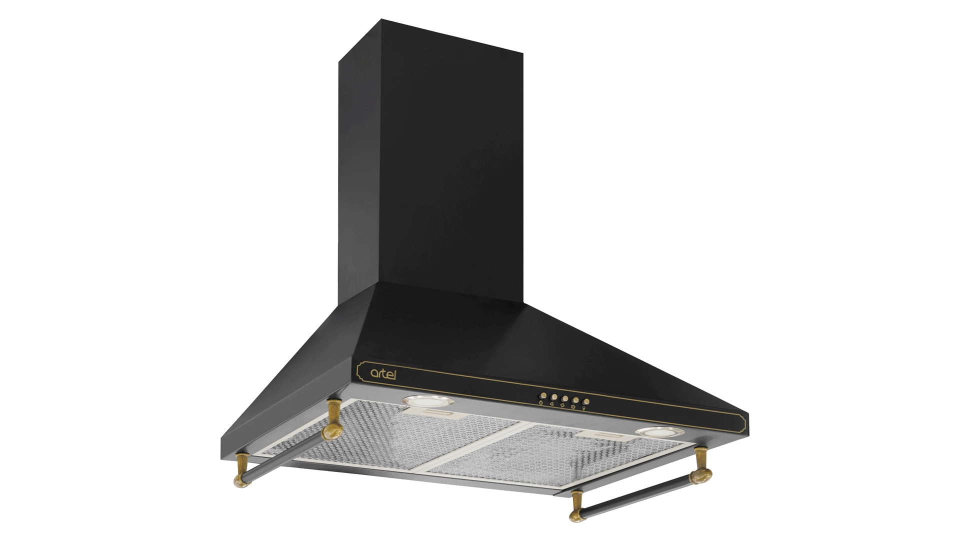 Вытяжка Artel ART- 0760 Retro Черная недорого