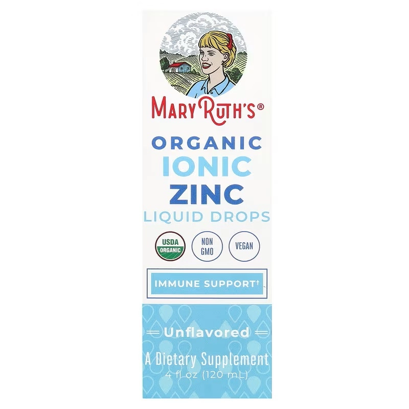 MaryRuth's, Organik Ionli Sink Suvda, Tomchilar, Qo'shimchasiz, 120 ml (47197) - rasm №2 MaryRuth's, Organik Ionli Sink Suvda, Tomchilar, Qo'shimchasiz, 120 ml (47197) sotib olish