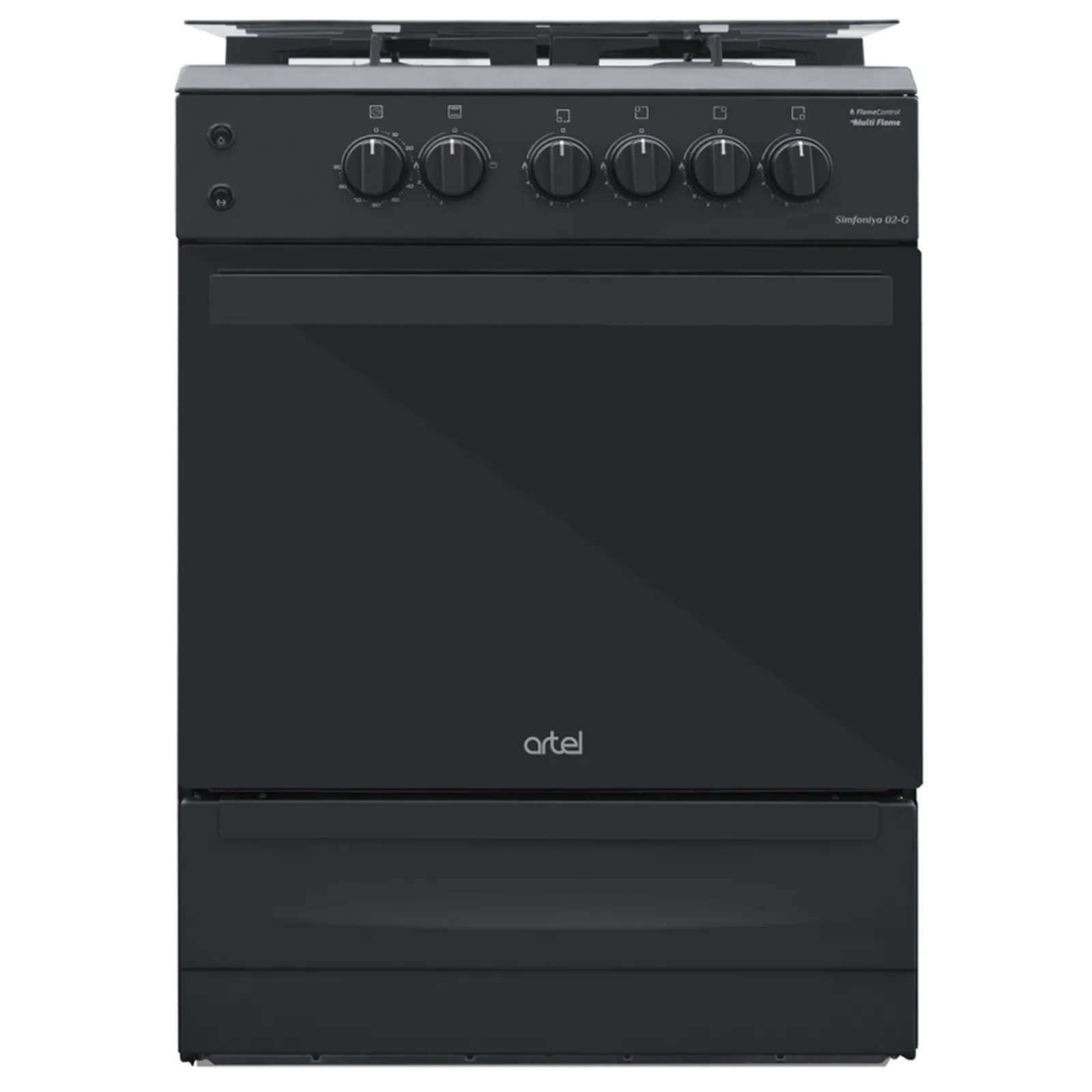 Газовая плита Artel Simfonia 02-K Черная матовая купить