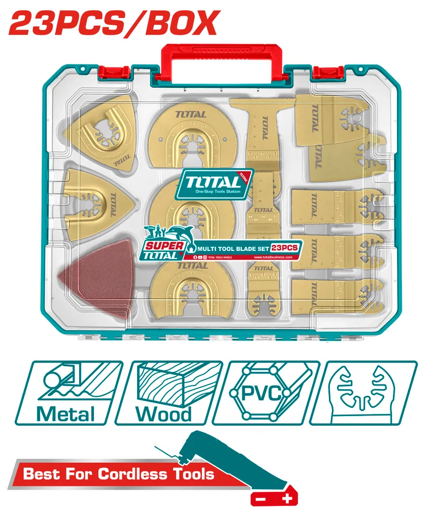 Набор насадок для реноватора TOTAL TAKTMT2301 23 шт arzon