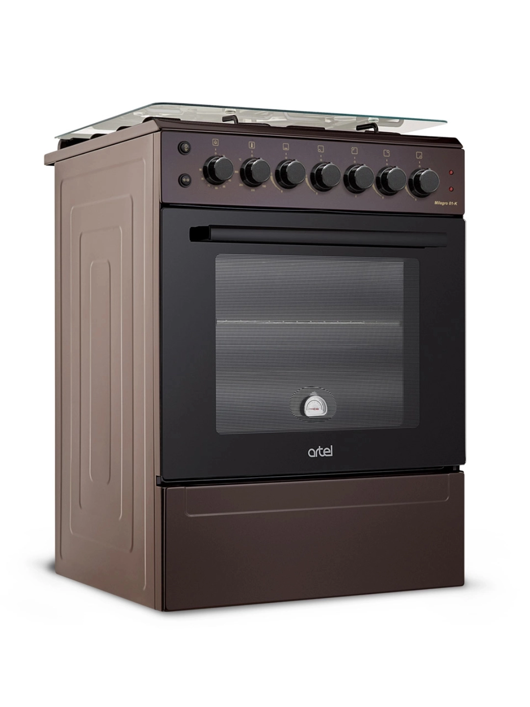 Комбинированная плита Artel GRAND MILAGRO 01-K ГК Коричневая недорого