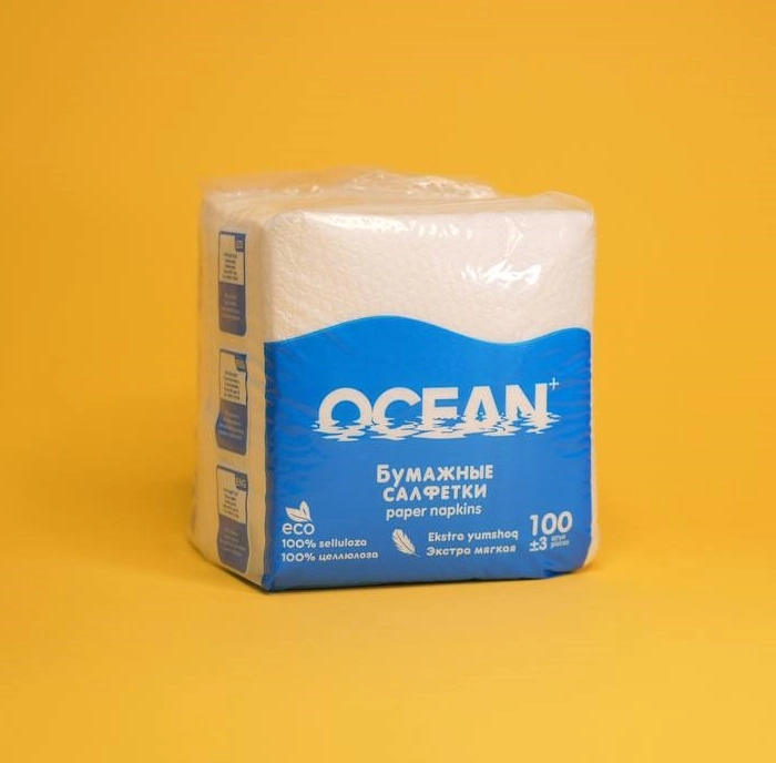 Бумажные салфетки Ocean 100 штук купить