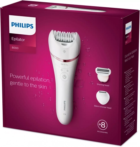 Philips BRE720 Epilator Series 8000 epilyatori O'zbekistonda